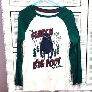 Boys Big Foot Tee Size 6